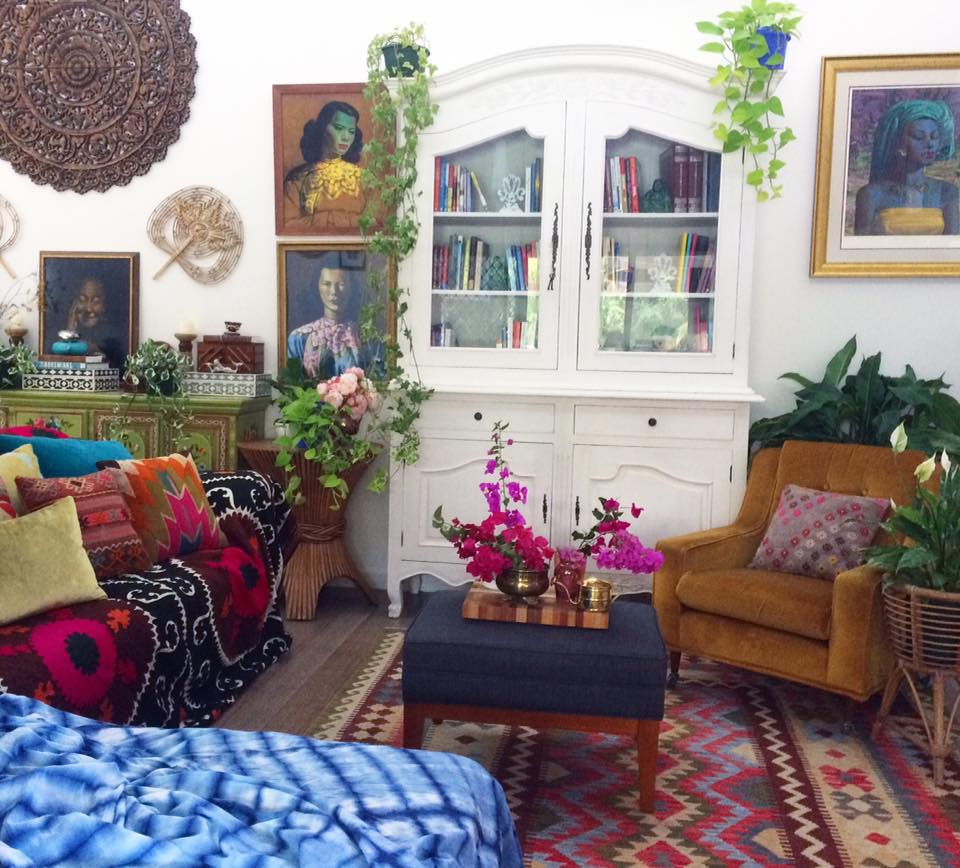 Bohemian living room